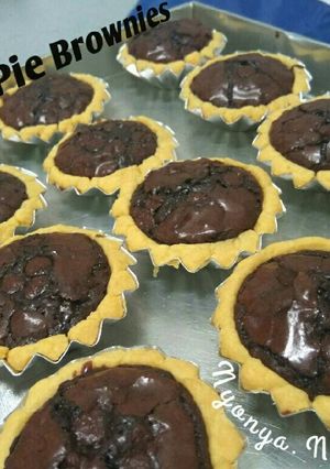Foto resep Pie Brownies shining
