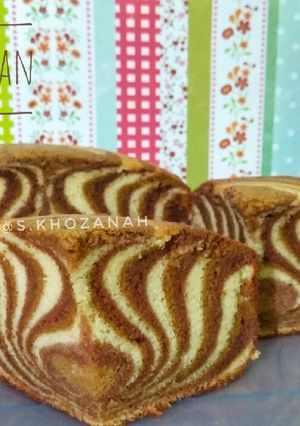 Foto resep Bolu Macan / Zebra / Marmer Cake