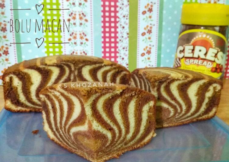 Bolu Macan / Zebra / Marmer Cake