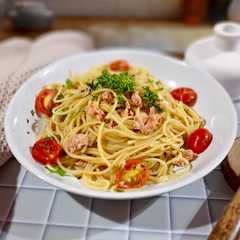 Spaghetti al Salmone in Bianco-レシピのメイン写真