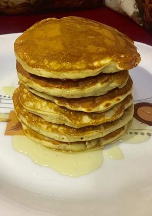 صورة لوصفة بان كيك ❤