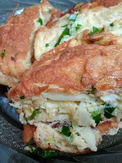 Foto resep Telur Dadar Sayur