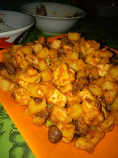 Foto resep Sambal goreng kentang, tahu, hati ayam