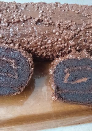Foto resep Bolu gulung coklat nutella +ovomaltine