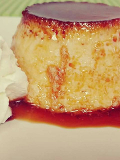 Una foto de Flan de calabaza