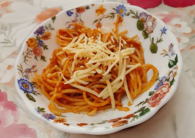 Spaghetti sauce tomate a l'ancienne 🍝
