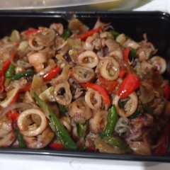 รูปของ Cumi Asin Tumis Saus Tiram