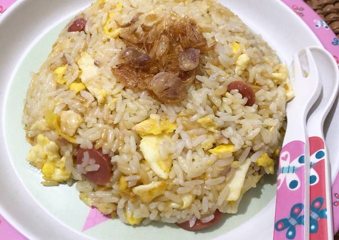 Resep #8 Nasi Goreng Mentega untuk anak-anak 🍚 oleh mitiya_ayu - Cookpad