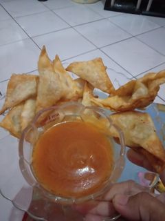 Foto resep Pangsit goreng isi rogout