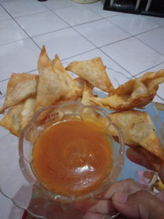 Foto resep Pangsit goreng isi rogout