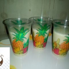 A picture of Banana milkshake.