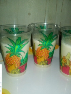 A picture of Banana milkshake.