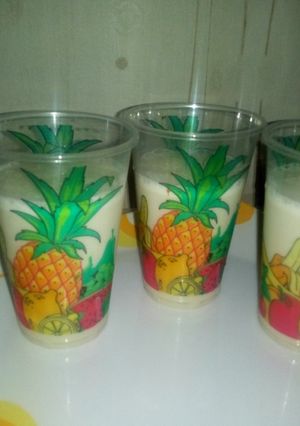 A picture of Banana milkshake.