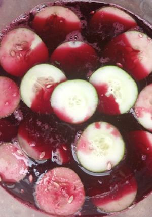 A picture of Fruity Hibiscus drink.