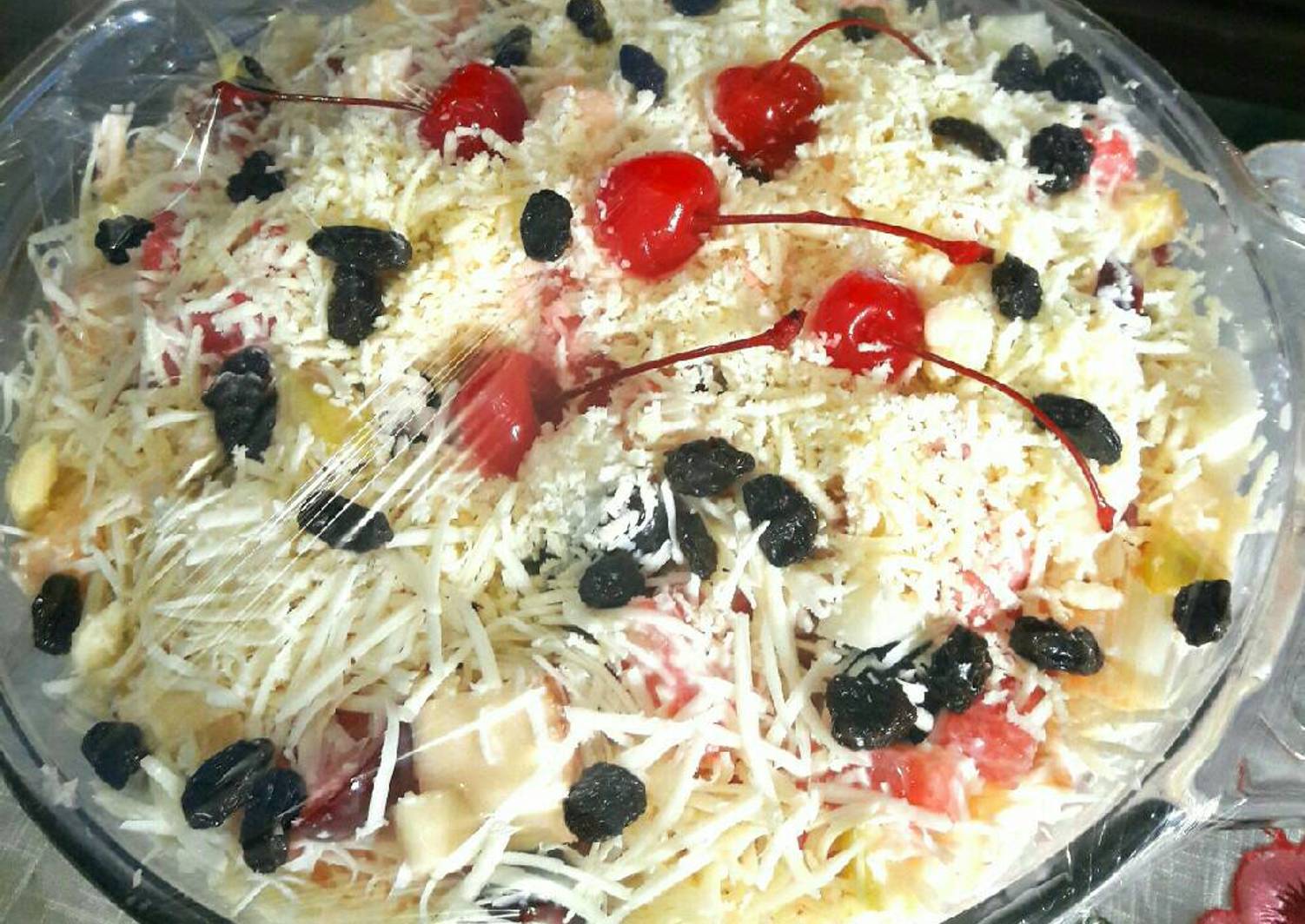 Resep Salad Buah Yoghurt oleh RatnaFe - Cookpad