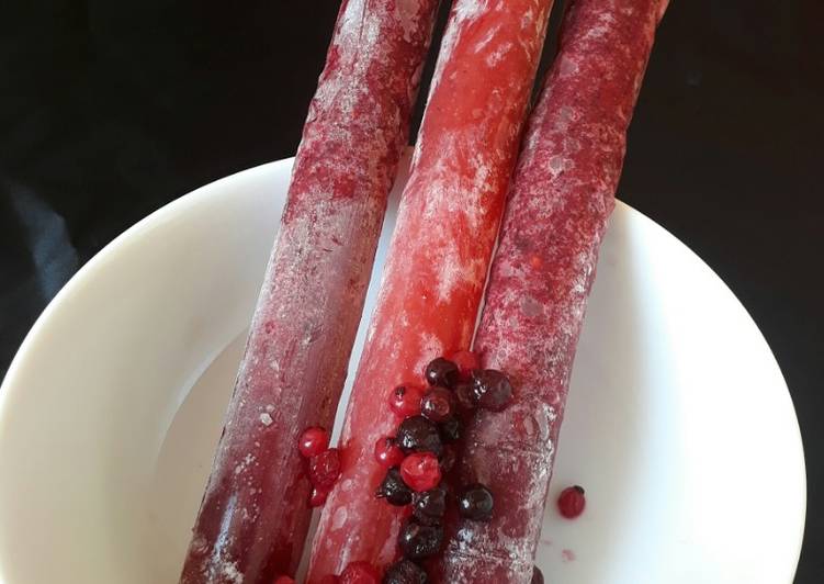 Recipe of Award-winning Berry Lemonade(Ice Pops)