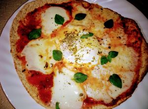 Foto de Pizza no pão folha