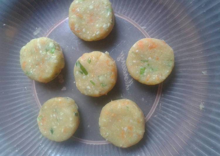 Resep: Mpasi 7bln+ Perkedel Kentang keju wortel yang Enak