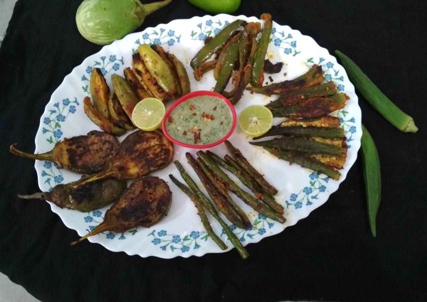 Tawa Fry Green Vegetables