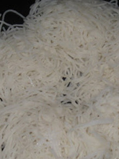 A picture of String hoppers / Idiyappam Delight.