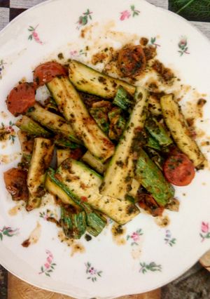 Foto di Zucchine croccanti dai colori piccanti