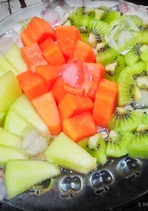 Foto resep Buah Kupas Segar
