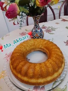 عکسی از دستور کیک گردویی خوشمزه