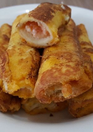 Foto resep Sandwich roll (menu selingan/mpasi 1y+)
