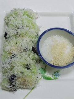 รูปของ ข้าวต้มหัวหงอกใบเตยถั่วดำ