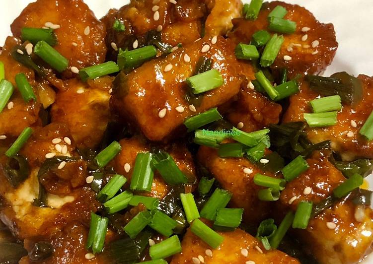Recipe of Any-night-of-the-week Restaurant style chilli Paneer