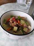 Lodeh kacang tolo  simpel
