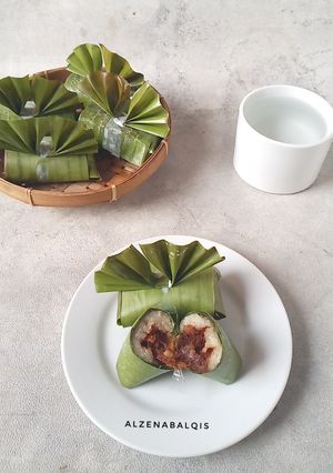 Foto resep 536. Lemper isi Abon