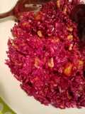 Rotkohl-Walnuss-Blutorangen-Salat