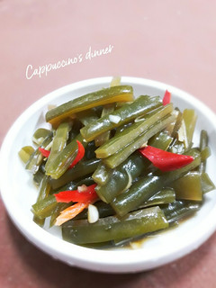 開胃小菜~~涼拌海帶根 的食譜成品照片