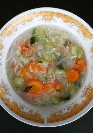 Foto resep Sop Oyong Soun