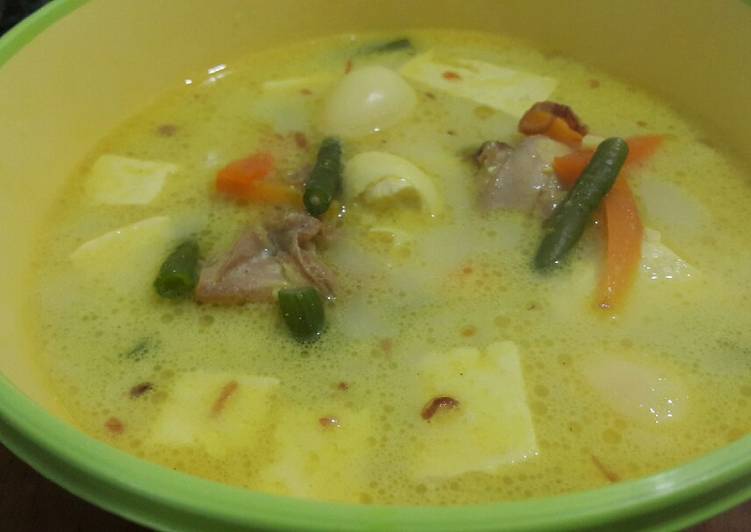 Bumbu Sayur santan campur aduk | Cara Masak Sayur santan campur aduk Yang Paling Enak