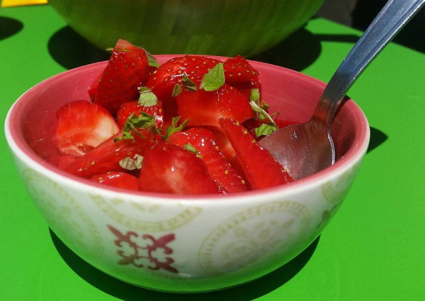 Recipe of Any-night-of-the-week Salade de fraises