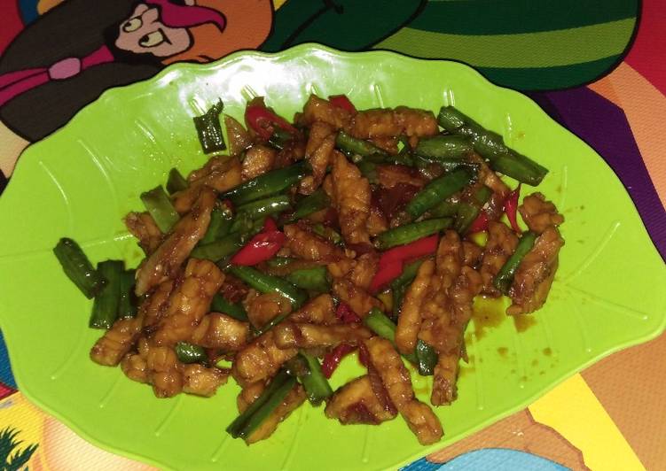  Resep  oseng tempe  kecap kacang  panjang  oleh Aprilla Cookpad