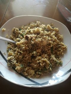 Una foto de Cuscús con frutos secos (vegano)