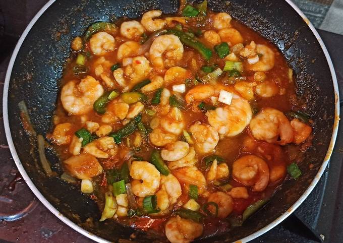 Resep Udang Saos Padang Oleh Meydamiiyda Saiioshie Cookpad