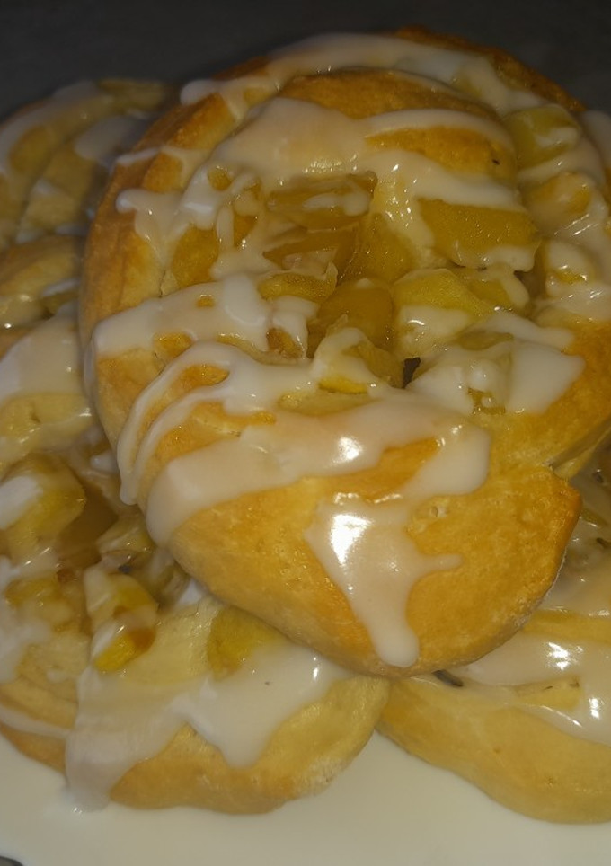 Una foto de Rollos de Manzana