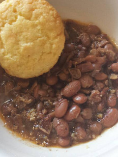 A picture of Spicy Pinto Beans and Bacon - CROCKPOT.