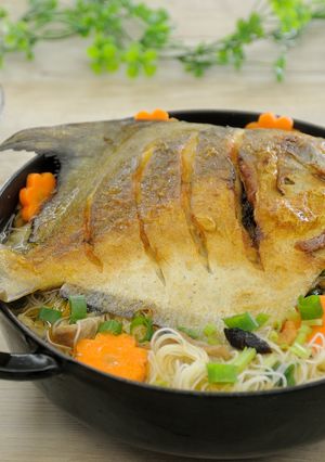 鯧魚米粉 的食譜成品照片