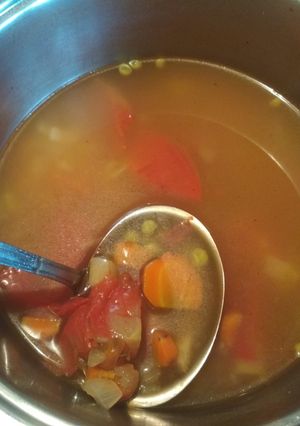 Alap zöldségleves recept fotója