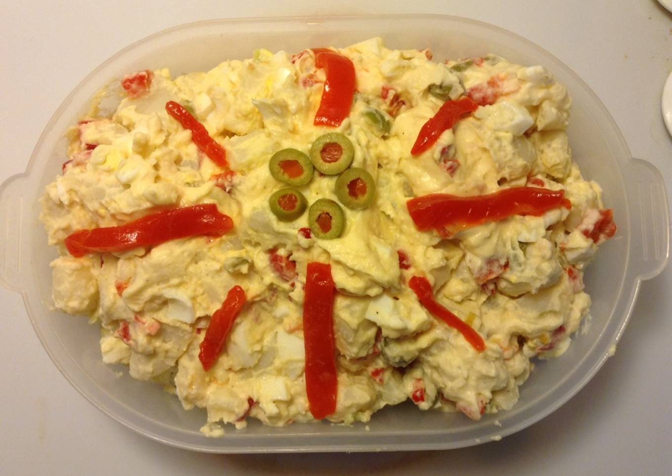 Ensalada boricua de papa