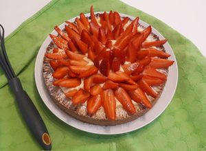 Foto di Crostata alle fragole e crema pasticcera senza glutine