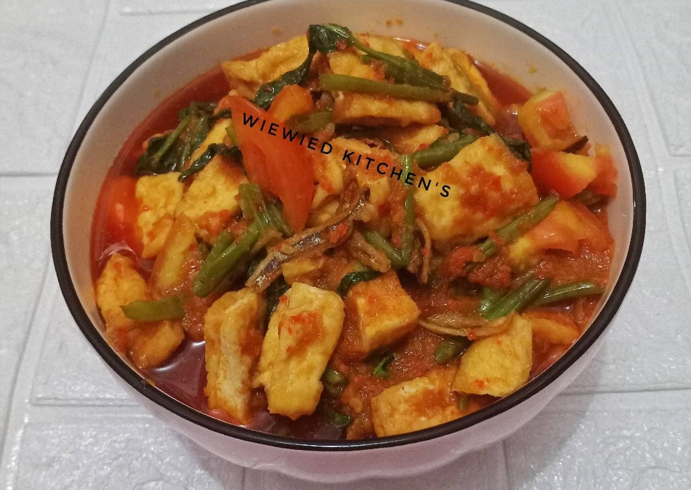 Sambal Kuah Kangkung Tahu Teri