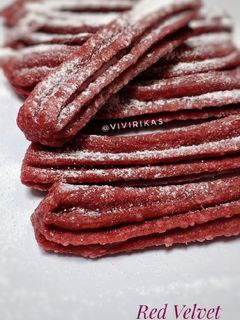Foto resep Red Velvet Churros