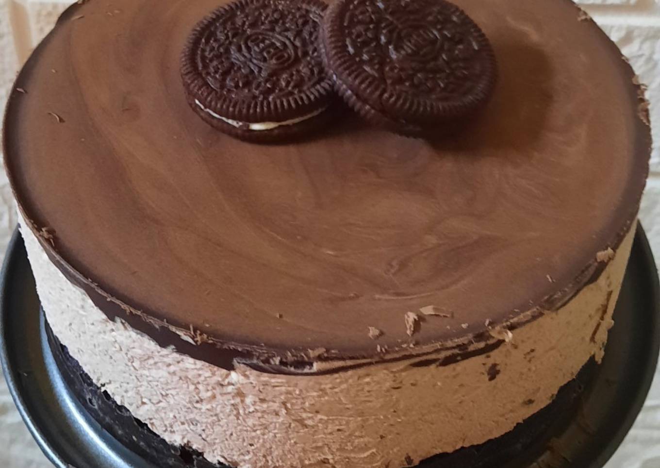 Resep Cheese cake chocolate Anti Gagal