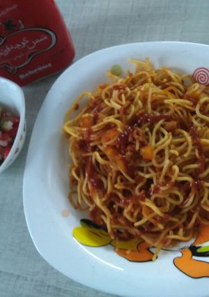 عکسی از دستور ماکارونی رژیمی